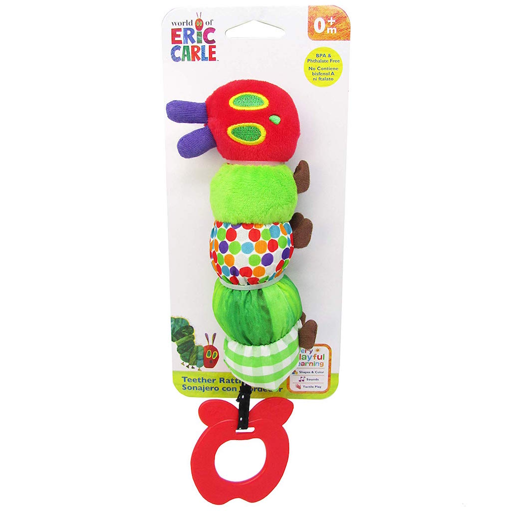 The Very Hungry Caterpillar Teether Rattle